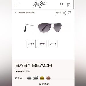 Maui Jim Baby Beach Sunglasses